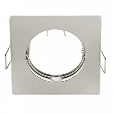 Σποτ Τετράγωνο Χωνευτό Σταθερό Αλουμινίου Σατινέ 21-15966